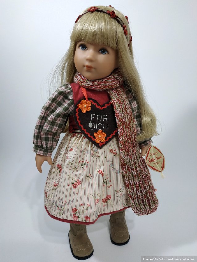 Sophie от Kathe Kruse. Винтажная Немецкая Виниловая Кукла. Circa 1990-х (фото 8)