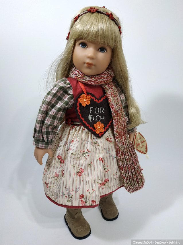 Sophie от Kathe Kruse. Винтажная Немецкая Виниловая Кукла. Circa 1990-х (фото 10)