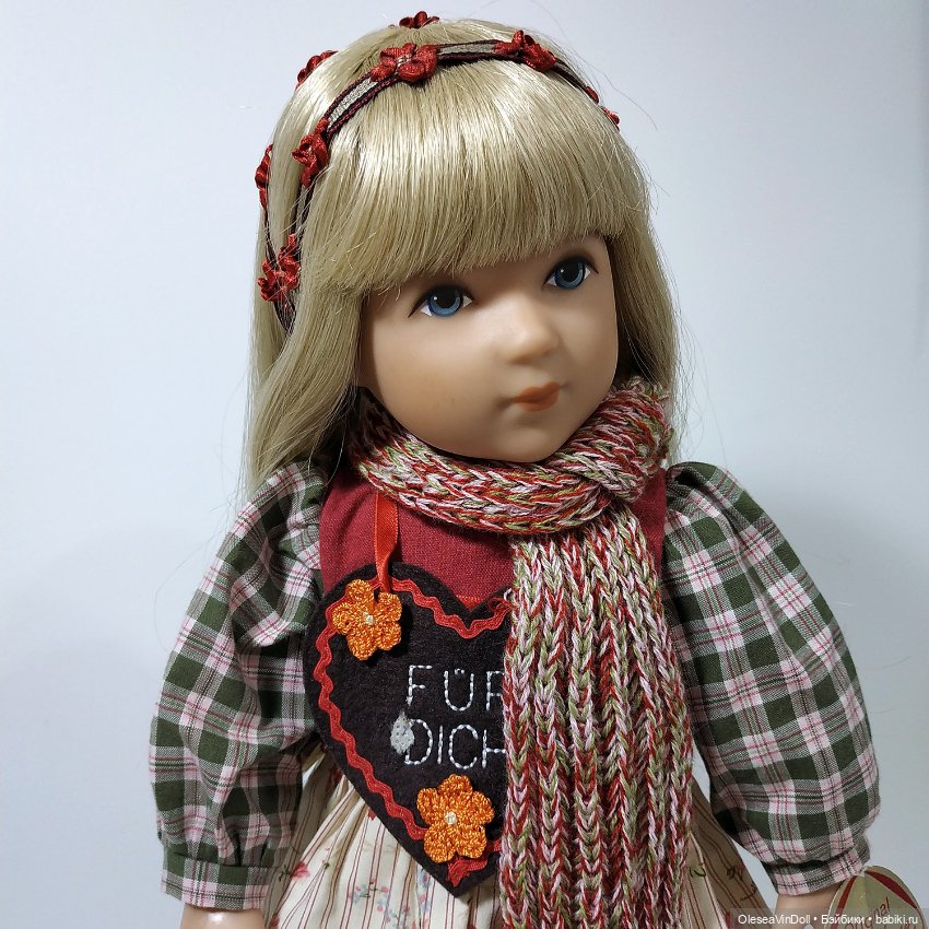 Sophie от Kathe Kruse. Винтажная Немецкая Виниловая Кукла. Circa 1990-х (фото 2)