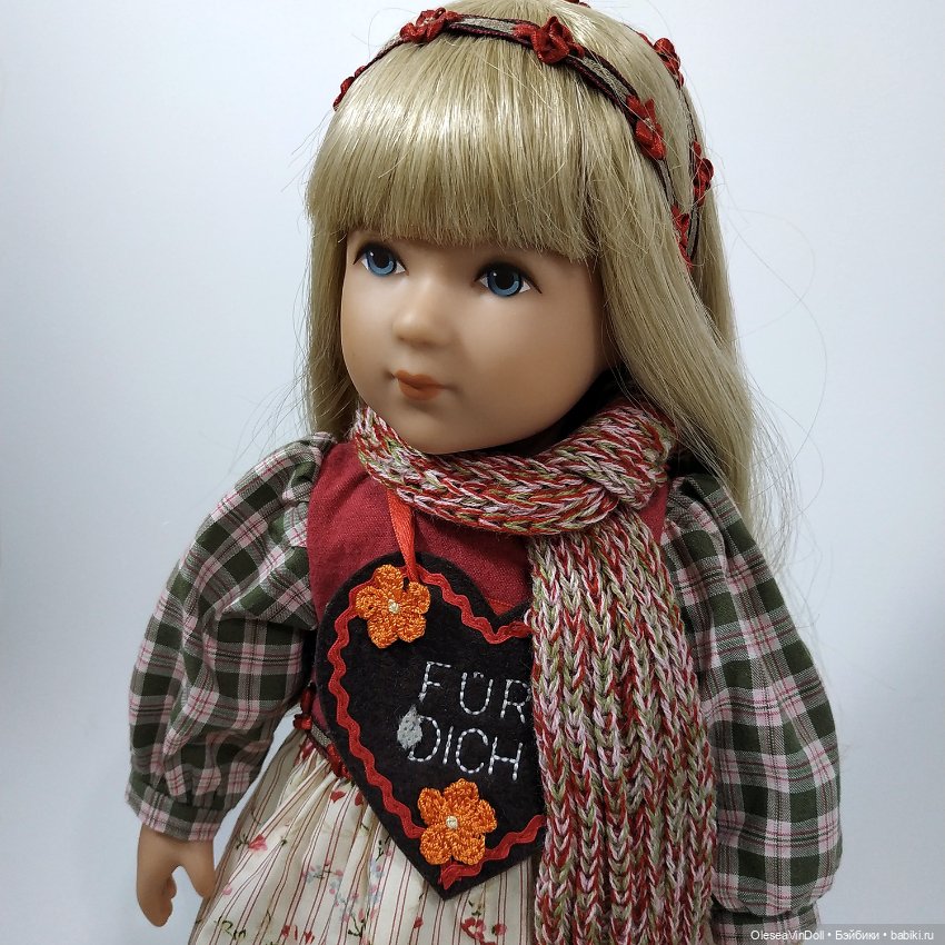 Sophie от Kathe Kruse. Винтажная Немецкая Виниловая Кукла. Circa 1990-х (фото 3)