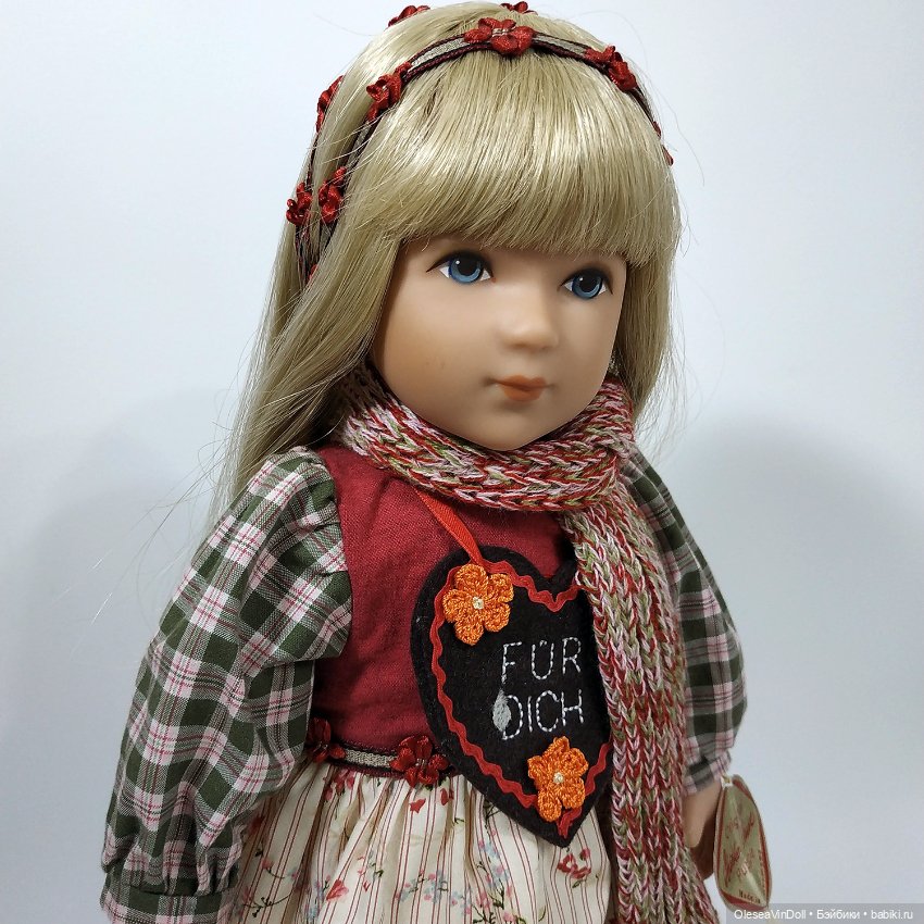 Sophie от Kathe Kruse. Винтажная Немецкая Виниловая Кукла. Circa 1990-х (фото 4)