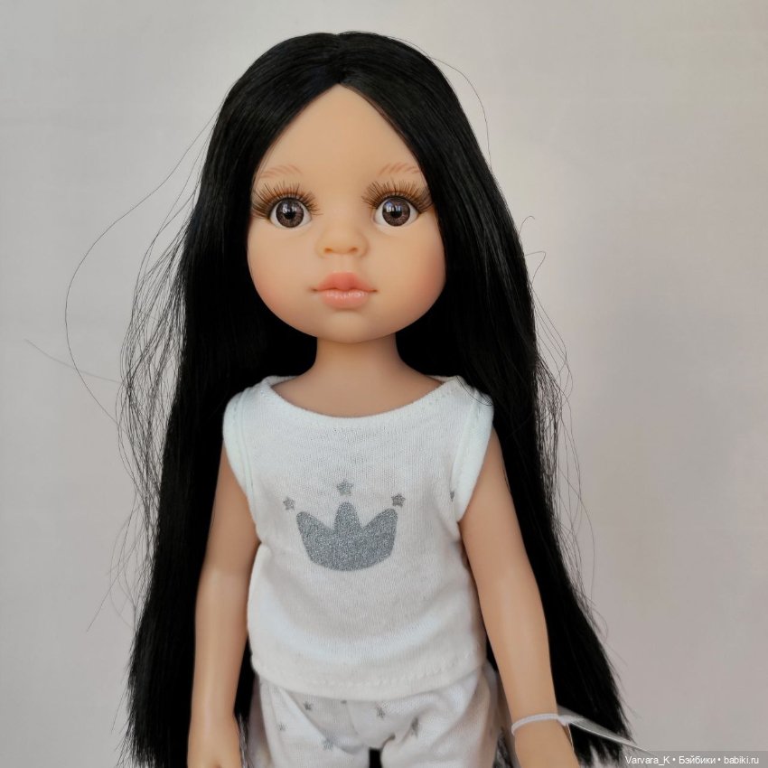 Paola Reina кукла Карина, черные волосы , 32 см