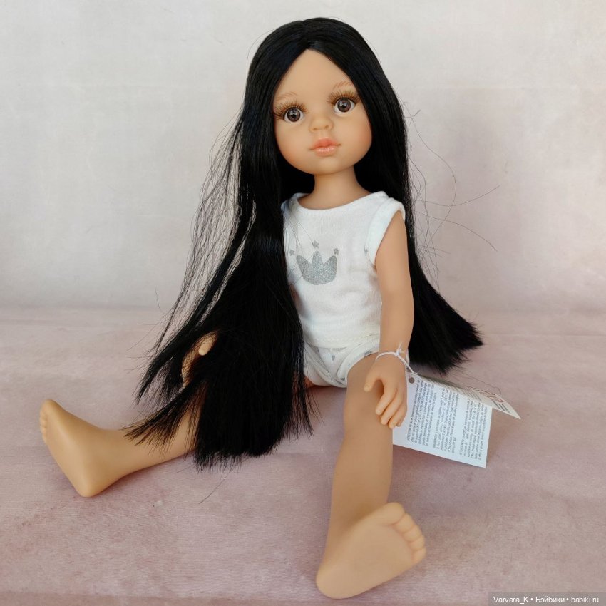 Paola Reina кукла Карина, черные волосы , 32 см (фото 6)