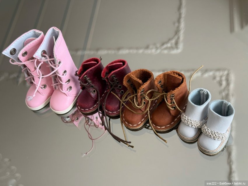 Обувь для кукол разного формата