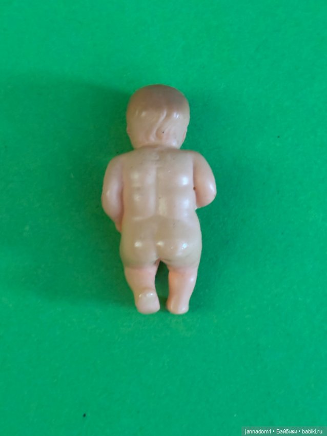 Целлулоидный малыш Minerva с соской, высота 5 см (фото 5)