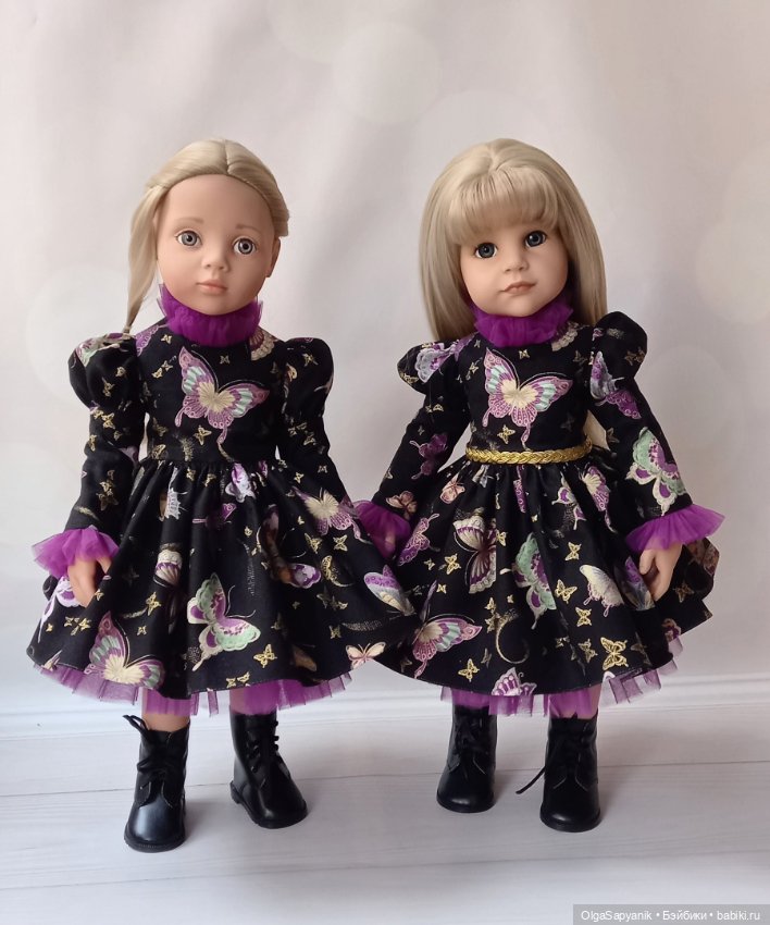 Платья "День и ночь" — Одежда для кукол (фото 2)