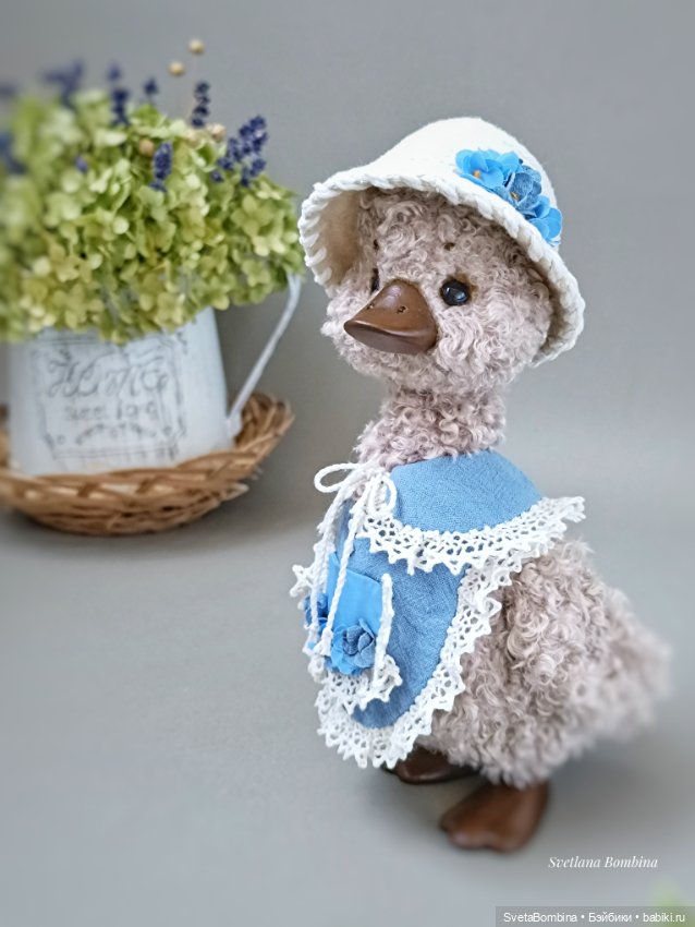 Уточка "Серая шейка" — Авторские игрушки (фото 6)