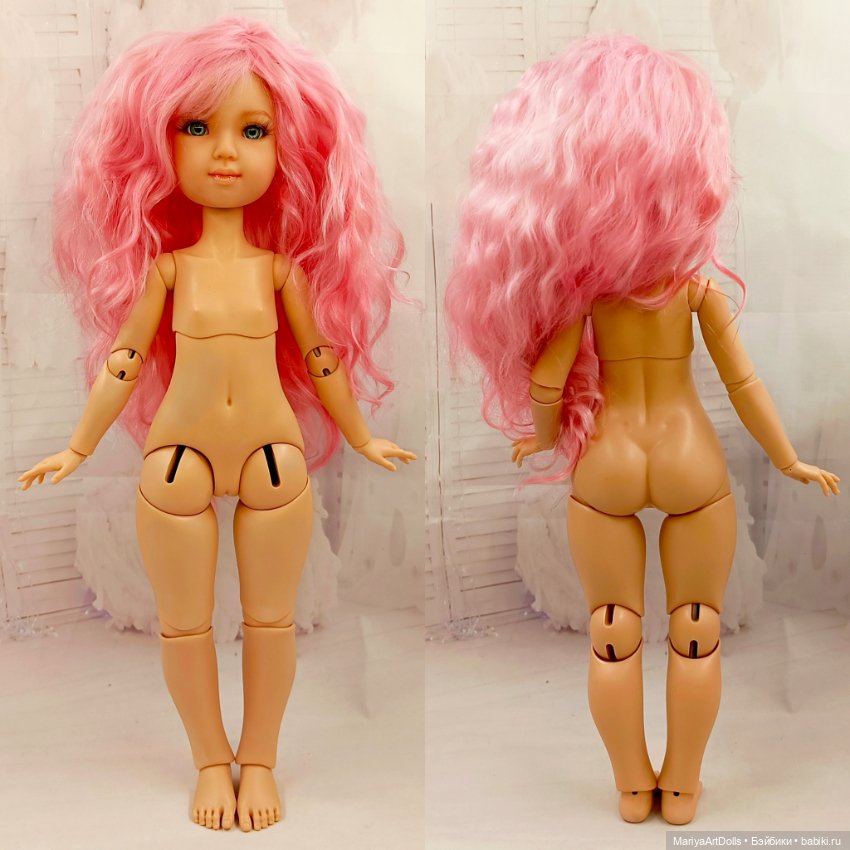 Кукла OOAK Элина, Розовый Ангел