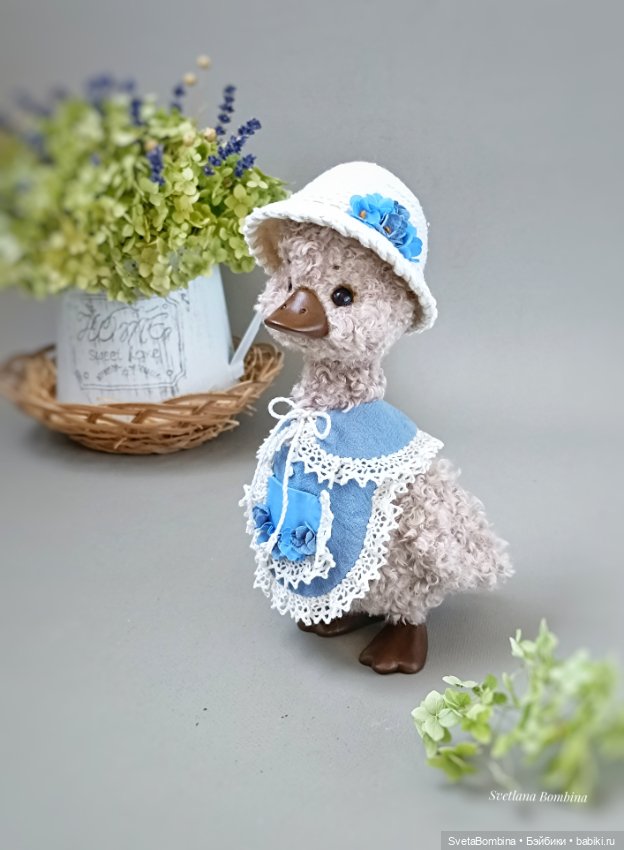 Уточка "Серая шейка" — Авторские игрушки