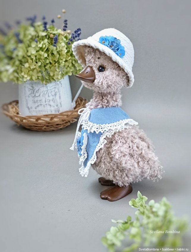 Уточка "Серая шейка" — Авторские игрушки (фото 7)