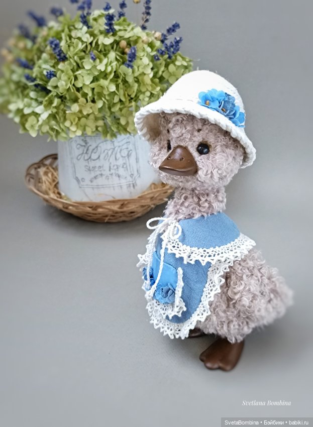 Уточка "Серая шейка" — Авторские игрушки (фото 9)