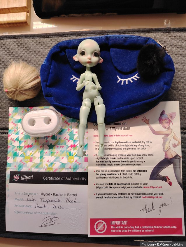 Lulu Turquoise Lillycat (Cerisedolls) (фото 7)