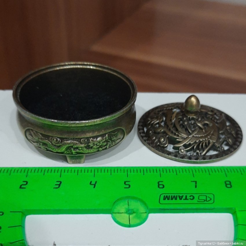 Горшочек металл — Миниатюра для кукол (фото 6)