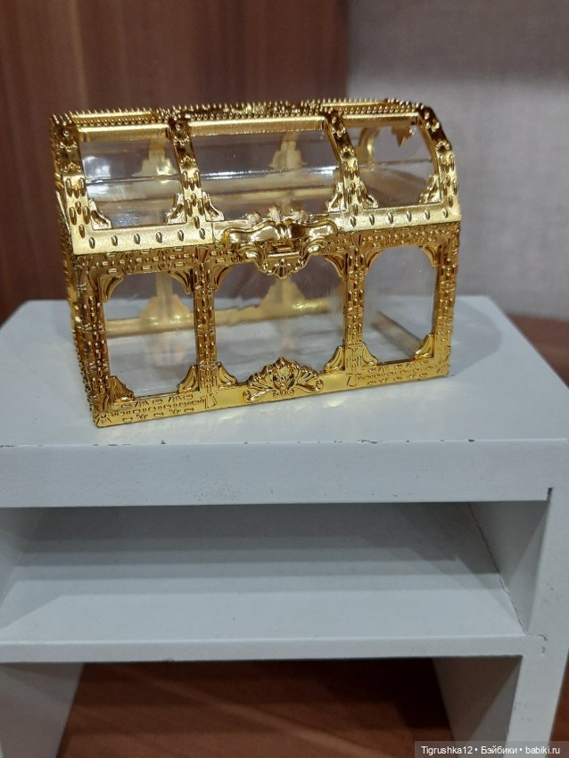 Сундук в кукольный домик — Миниатюра для кукол (фото 3)