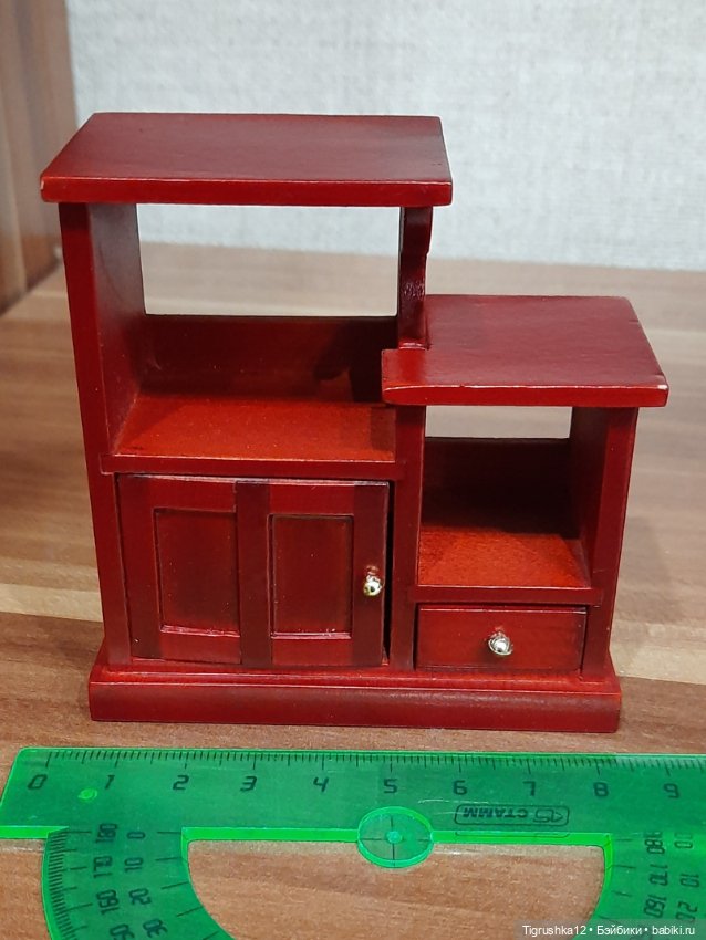 Шкафчик в кукольный домик (фото 4)