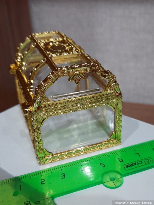 Сундук в кукольный домик — Миниатюра для кукол (фото 9)