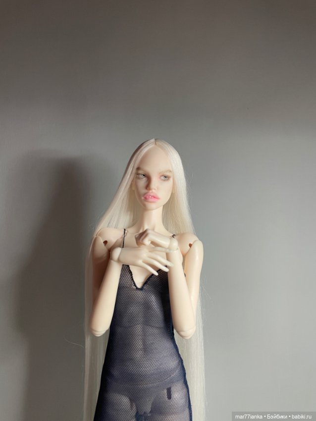 Длиннющий парик из альпаки