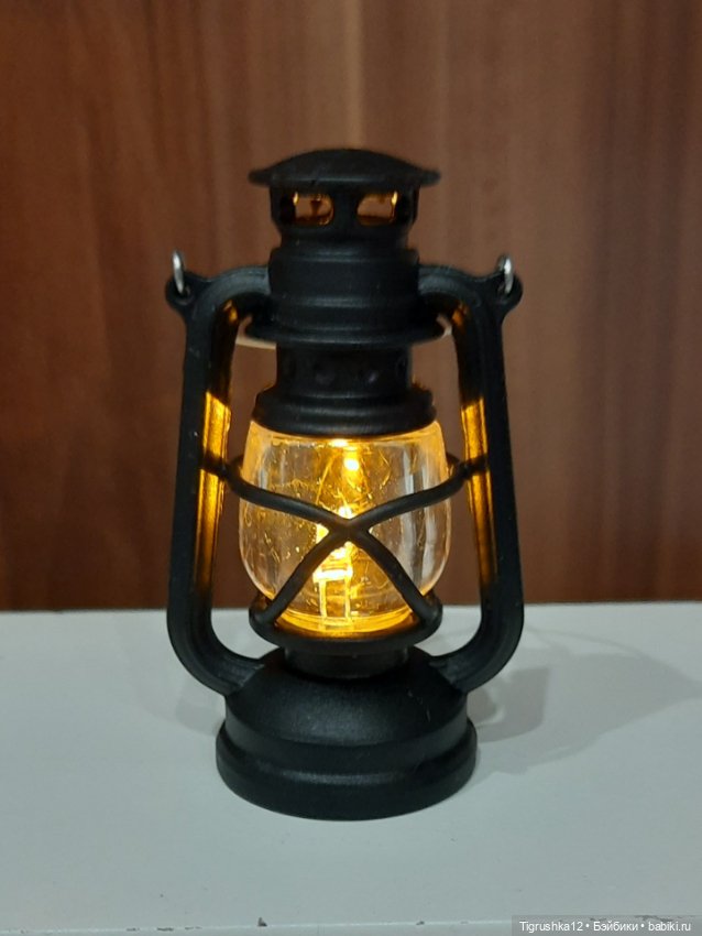 Керасиновая лампа светит — Миниатюра для кукол (фото 4)