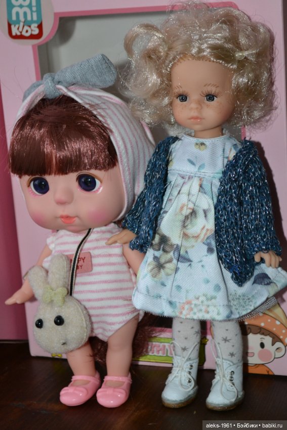Новая куколка "Глазки-вишенки" в коробке 18см (фото 8)