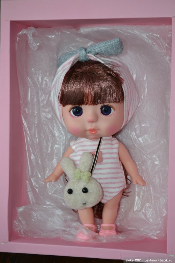 Новая куколка "Глазки-вишенки" в коробке 18см