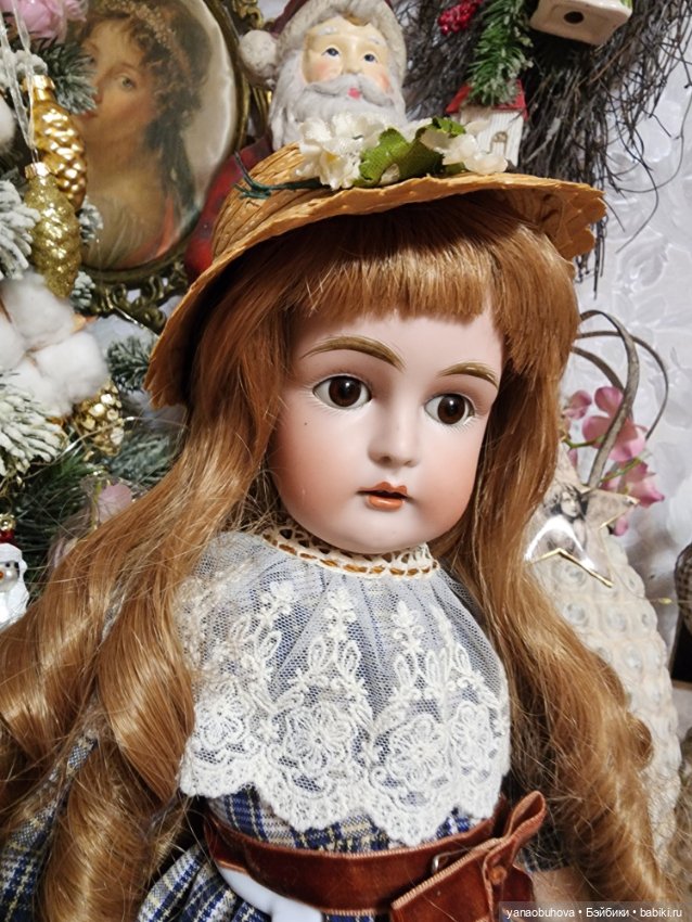 Антикварная куколка Кестнер 167 кабинетного размера (фото 7)