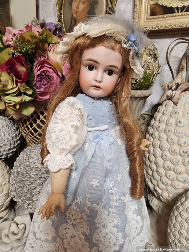 Антикварная куколка Кестнер 167 кабинетного размера (фото 2)