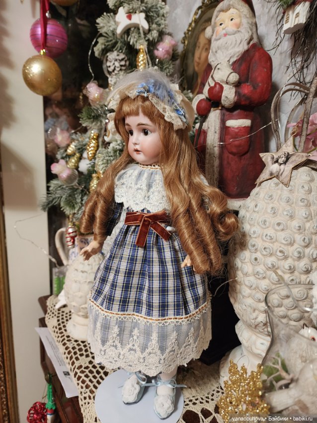 Антикварная куколка Кестнер 167 кабинетного размера (фото 6)