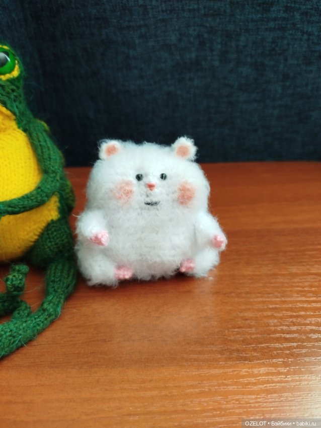 Жабка и Хомяк — Авторские игрушки (фото 3)