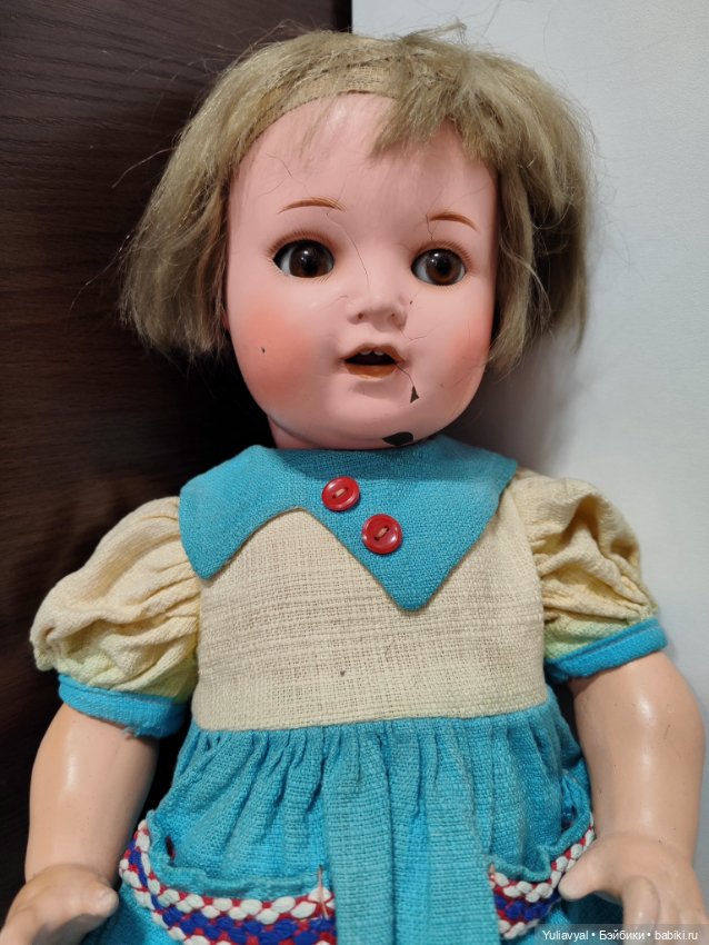 Антикварная немецкая куколка K&W