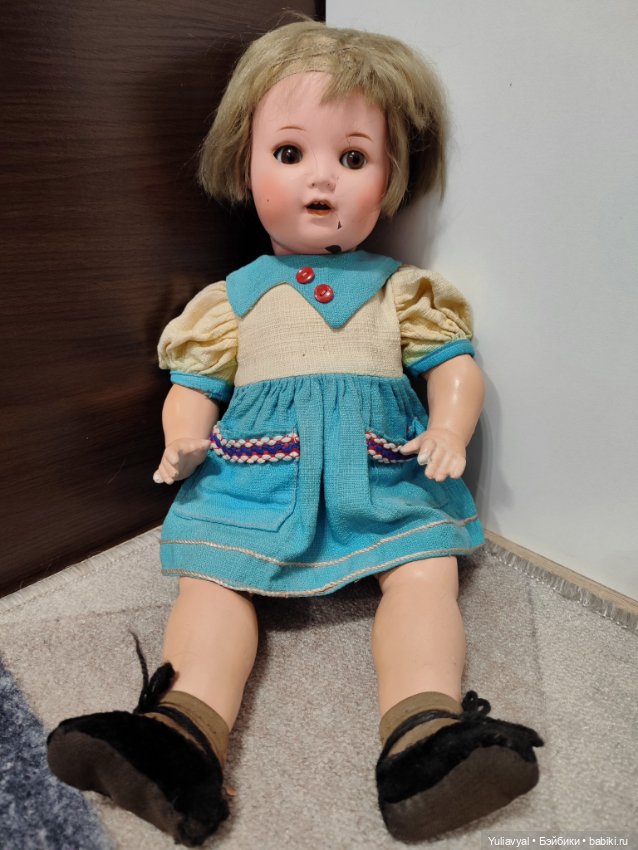 Антикварная немецкая куколка K&W (фото 2)