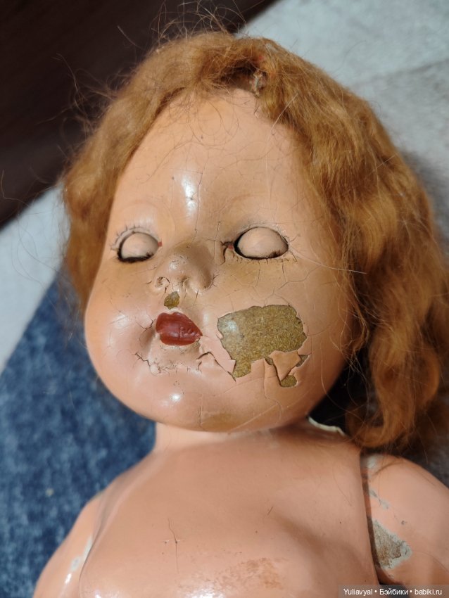 Кукла композит винтажная — Винтажные куклы и игрушки детства (фото 4)