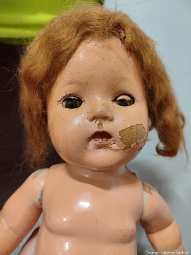 Кукла композит винтажная — Винтажные куклы и игрушки детства (фото 10)