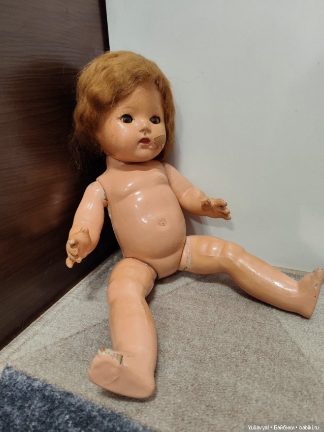 Кукла композит винтажная — Винтажные куклы и игрушки детства (фото 2)