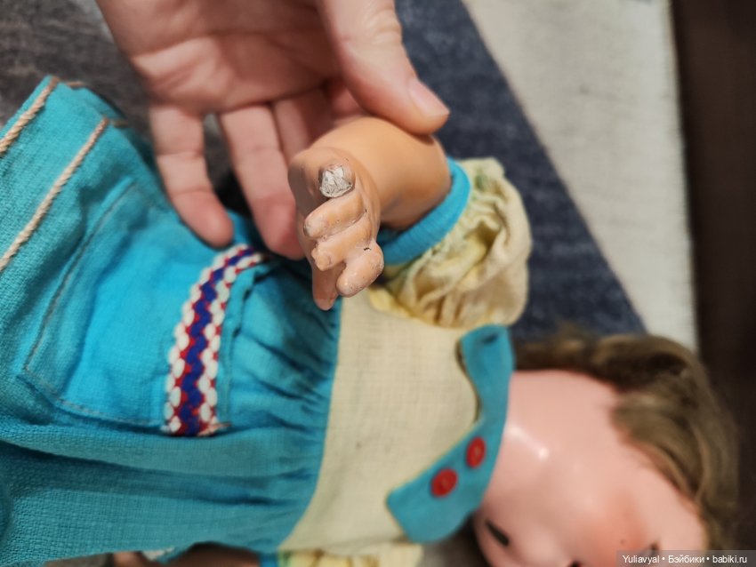 Антикварная немецкая куколка K&W (фото 8)