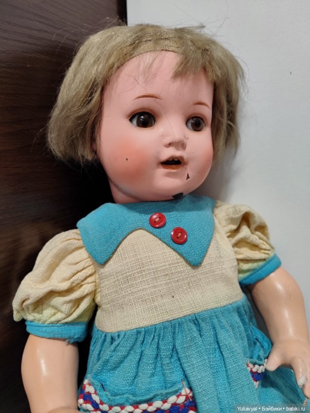 Антикварная немецкая куколка K&W (фото 3)