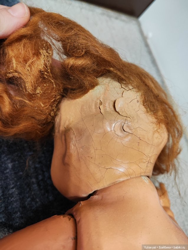 Кукла композит винтажная — Винтажные куклы и игрушки детства (фото 9)