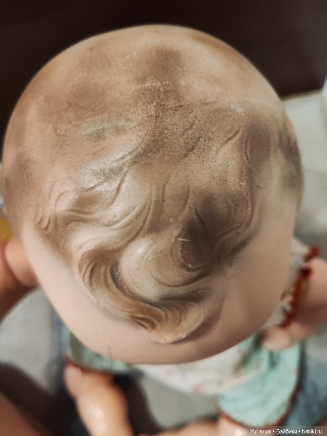 Огромный немецкий пупс — Антикварные куклы (фото 9)