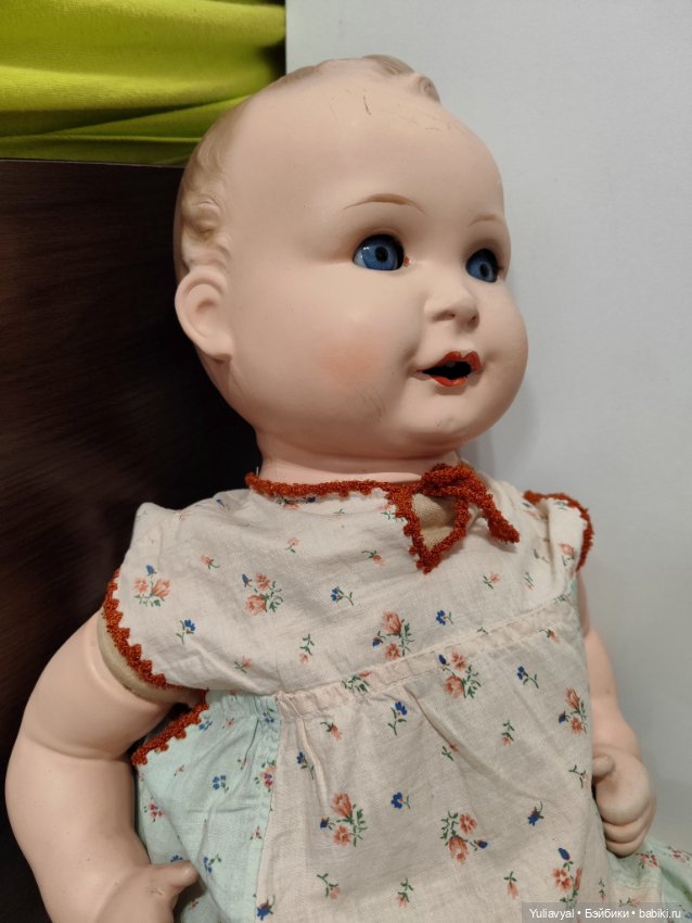 Огромный немецкий пупс — Антикварные куклы (фото 4)