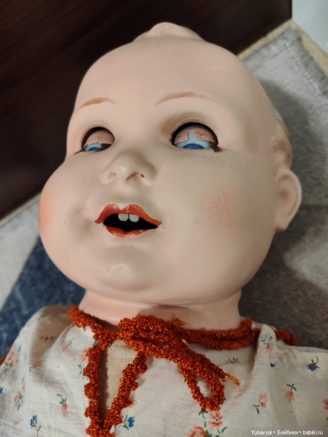 Огромный немецкий пупс — Антикварные куклы (фото 7)