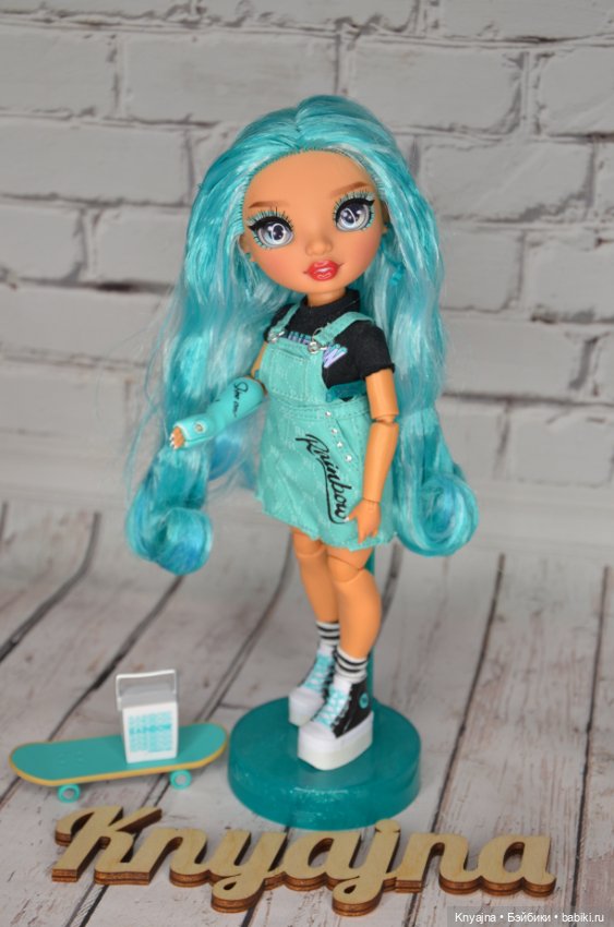 Rainbow High, Shadow High Блу новая (фото 4)