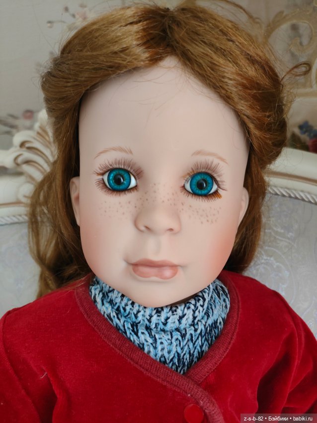 Красивая винтажная кукла — Коллекционные куклы