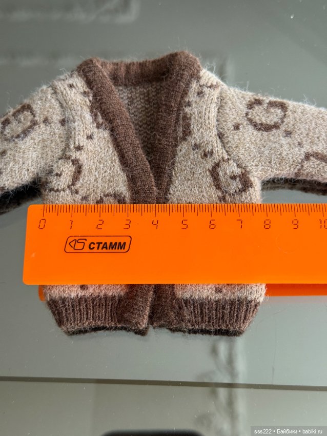 Классный кардиган Gucci — Одежда для кукол (фото 5)