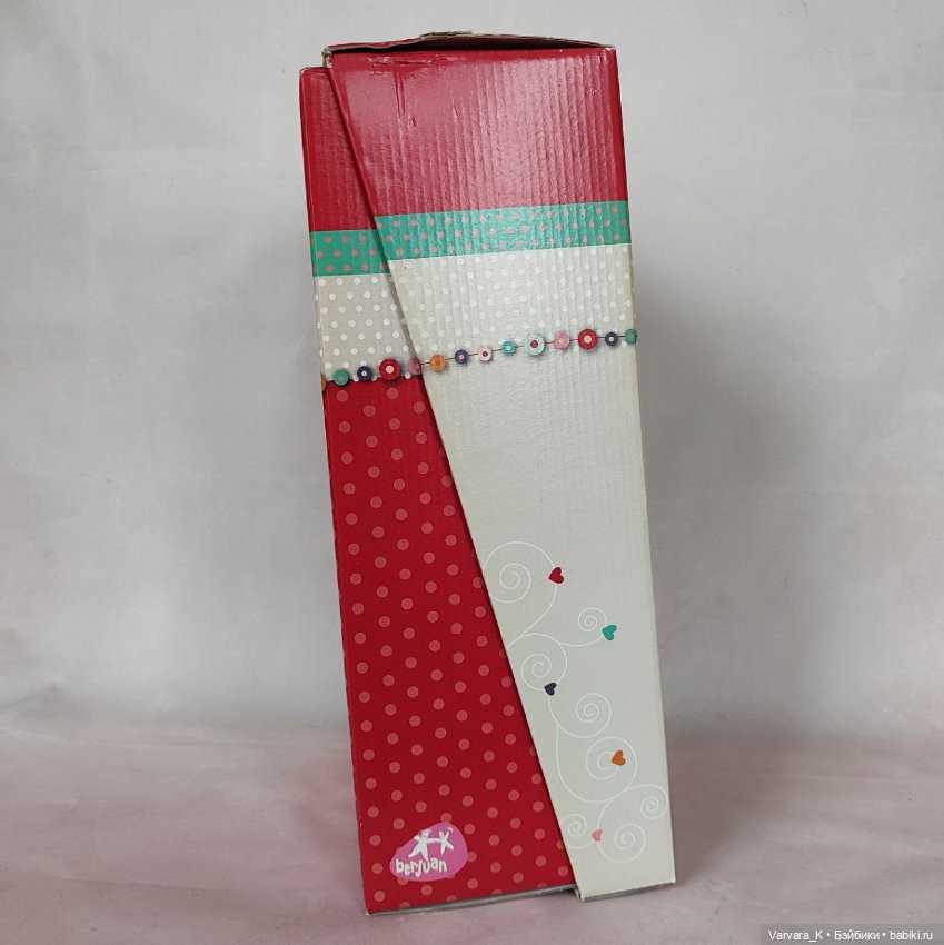 Berjuan, кукла София блондинка с каре , 32 см, голубое платье