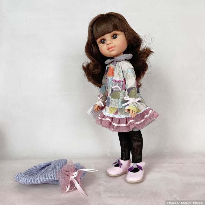 Berjuan кукла My Girl шатенка, 35 см (фото 8)