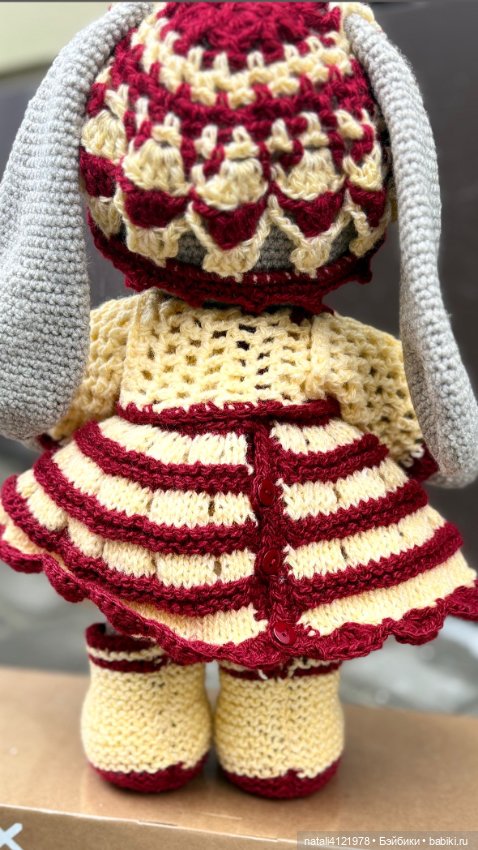 Заяц , ручная работа — Авторские игрушки (фото 4)