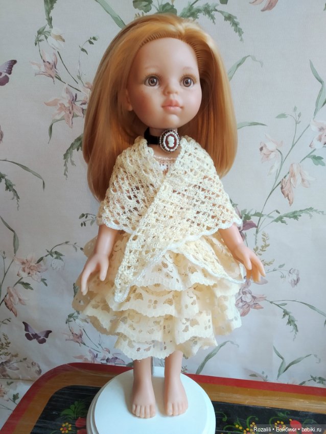 Платье с аксессуарами для куклы Паола Рейна (фото 3)