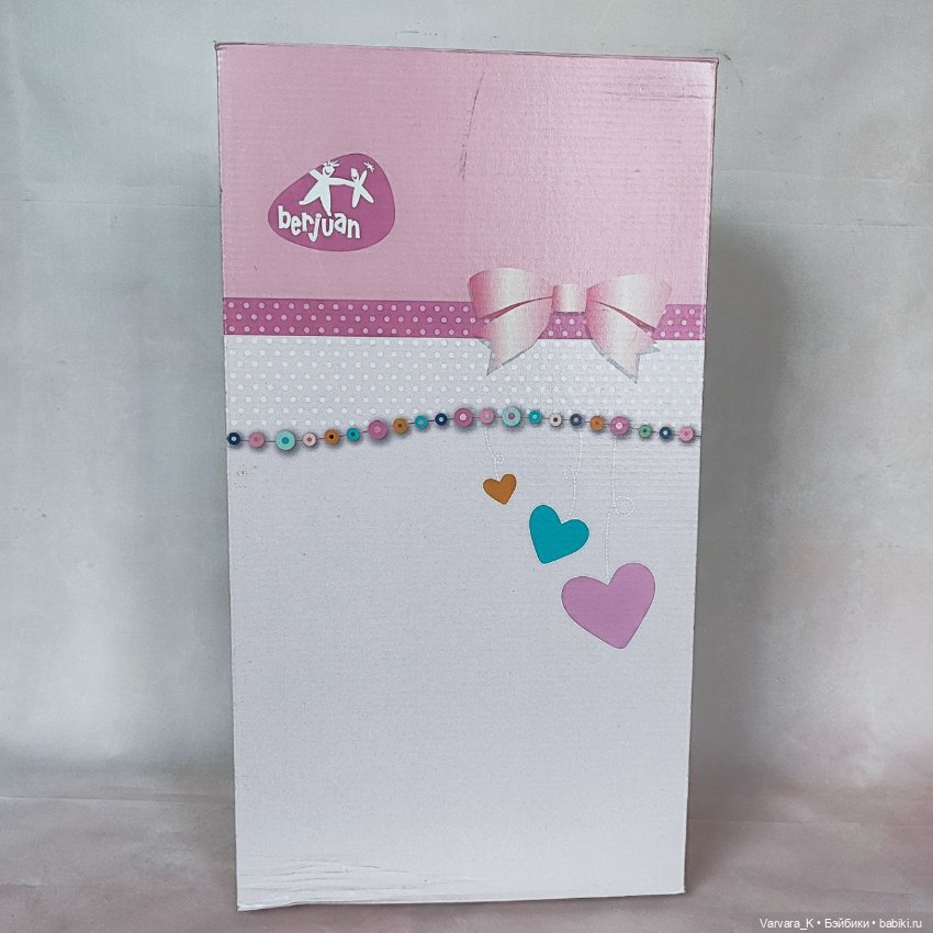 Berjuan кукла Ева "Фантазия" в розовом, 35 см