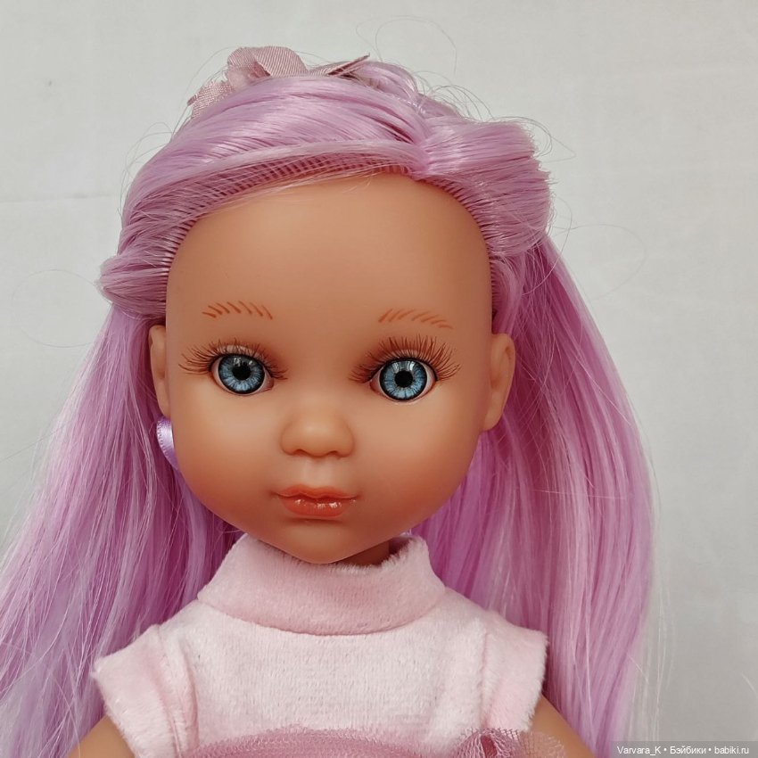 Berjuan кукла Ева "Фантазия" в розовом, 35 см (фото 9)