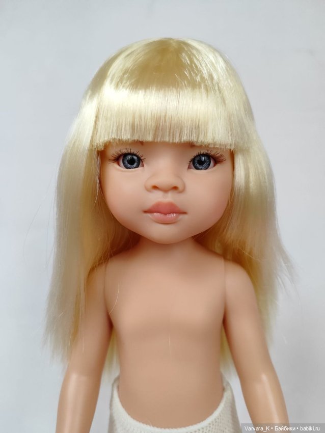 Paola Reina кукла Маника, платиновые волосы, № 2, 32 см, арт 14833 (фото 9)