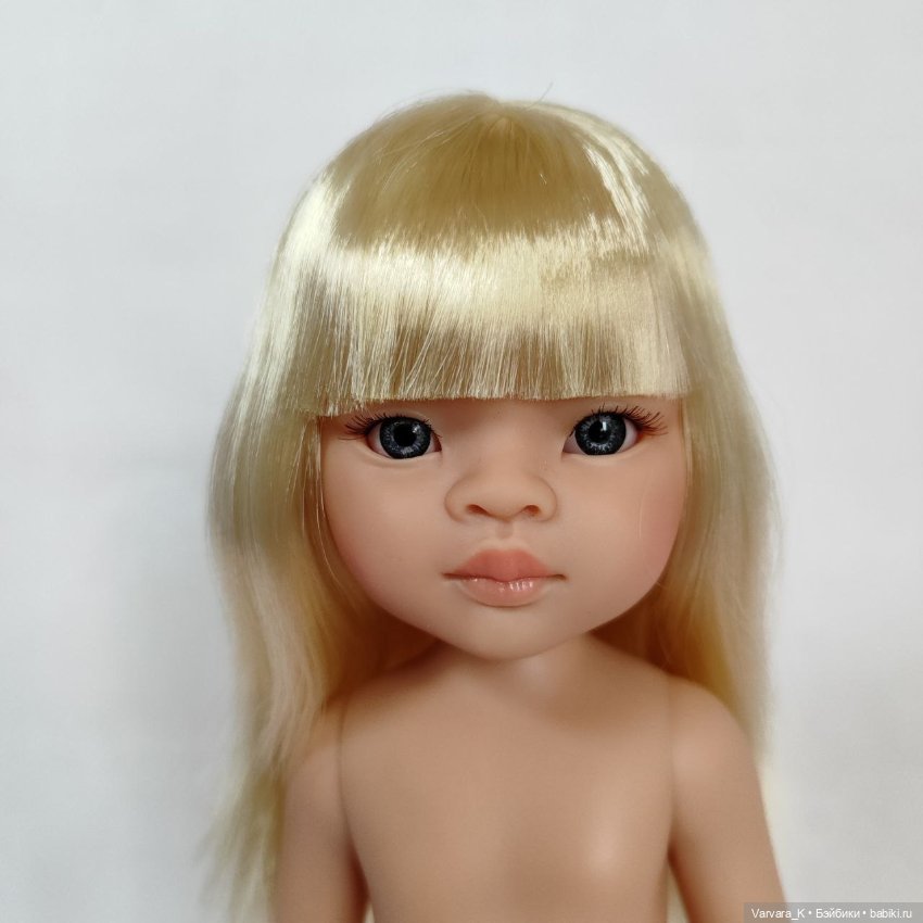 Paola Reina кукла Маника, платиновые волосы, № 3, 32 см, арт 14833 (фото 8)